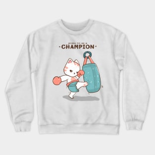 Boxer cat Crewneck Sweatshirt